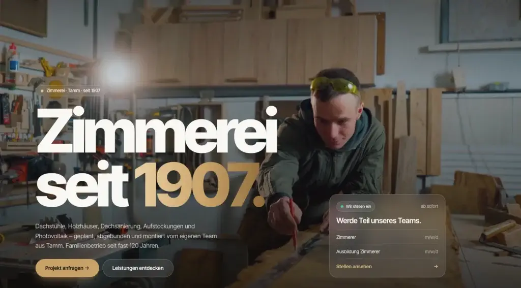 Website-Referenz – Webdesign von LEVEL21