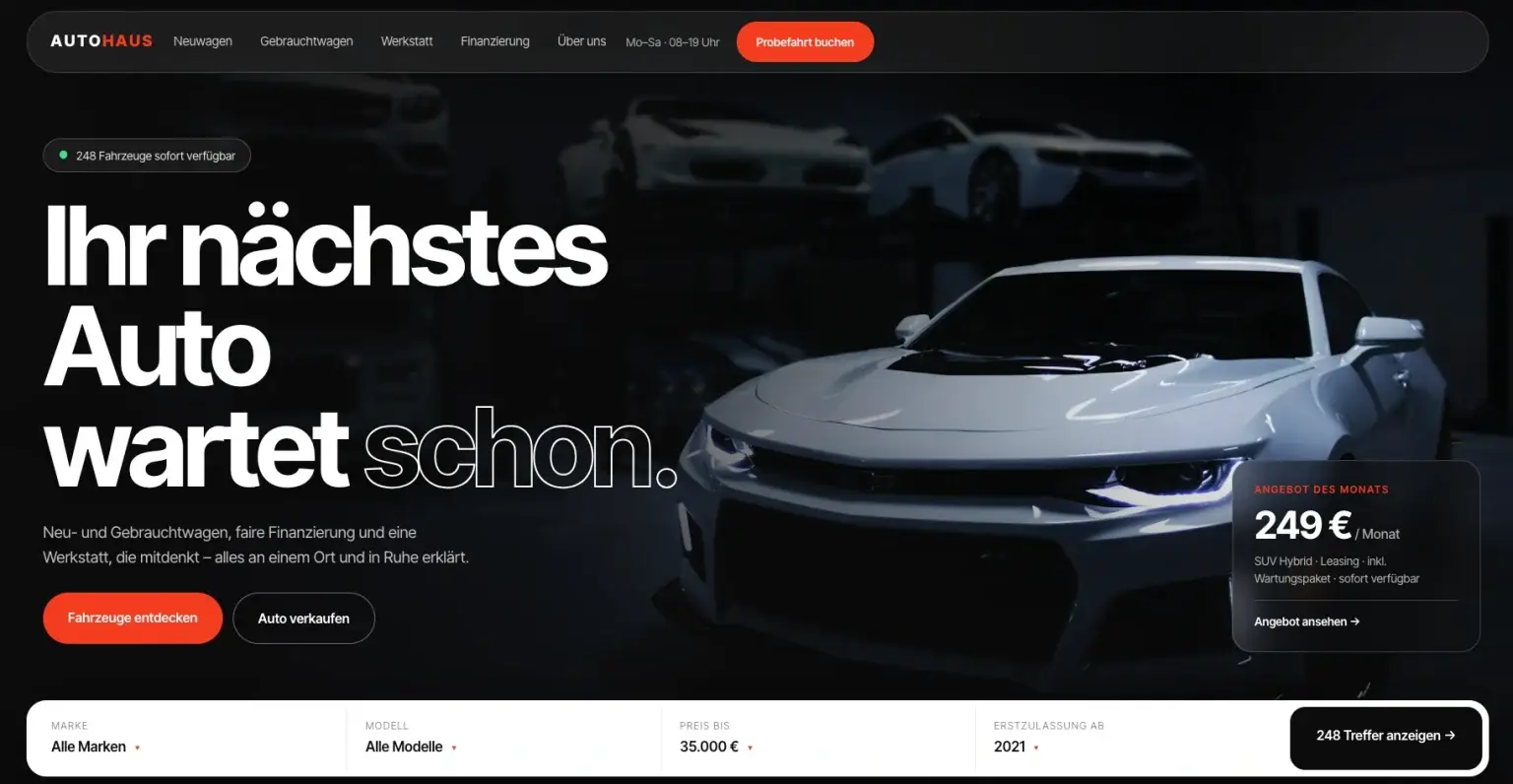 Website-Referenz – Webdesign von LEVEL21
